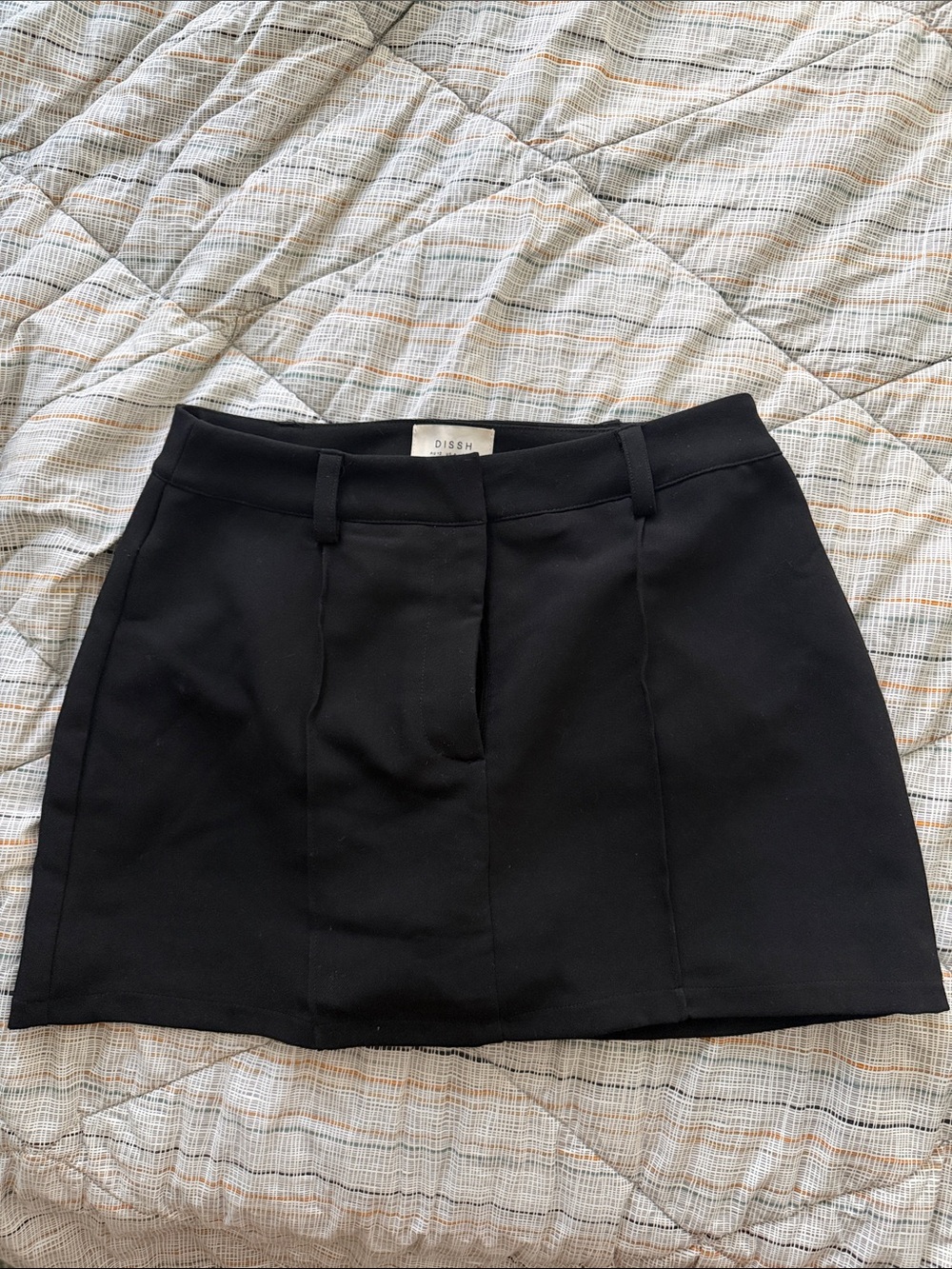 Dissh black skort US 8 AU 12